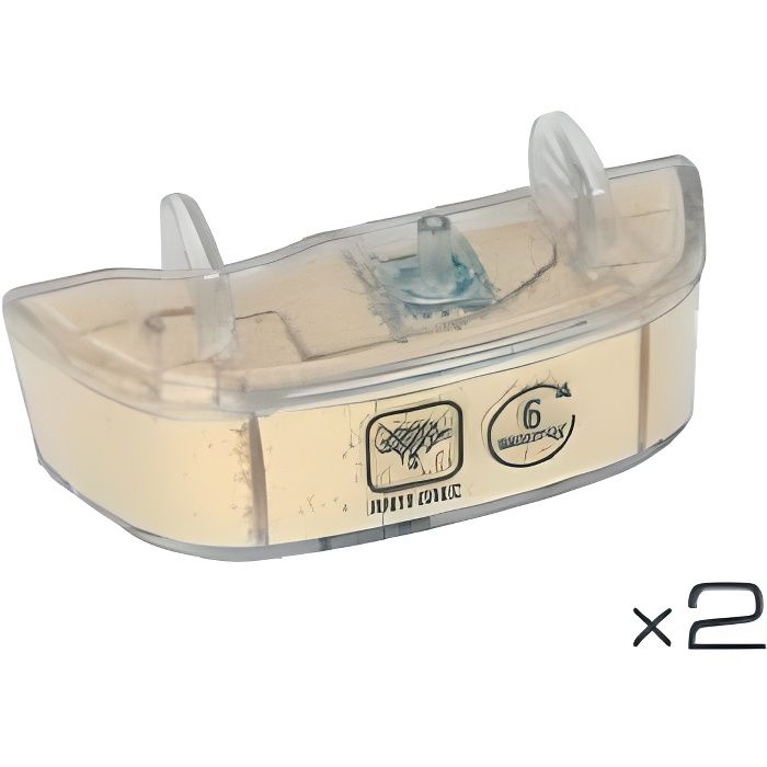Cartouches anti calcaire par 2 ZR005803 pour Nettoyeur vapeur ROWENTA