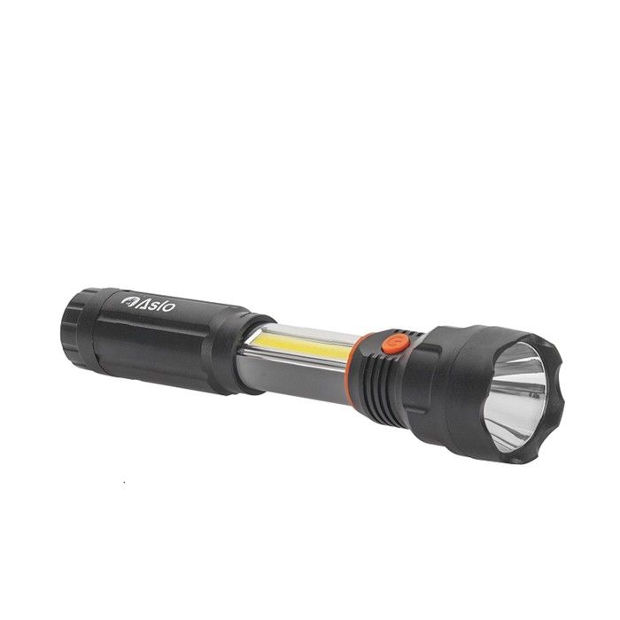 Lampe LED Torche magnetique extensible 3W - 100 à 180 lumens - Super LED et LED COB (piles inclues) ASLO