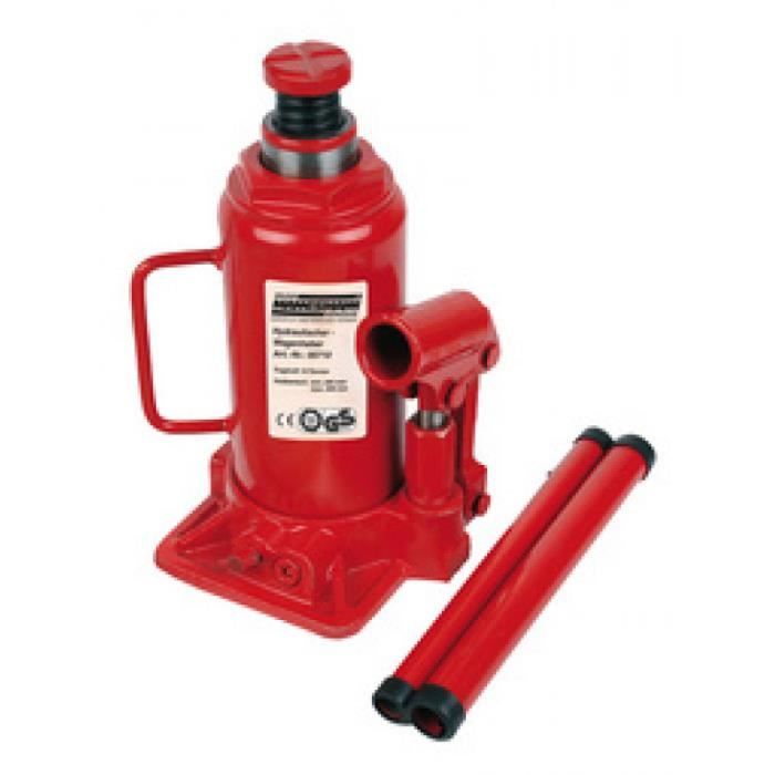 BRÜDER MANNESMANN Cric hydraulique capacité de charge: 10t 0000000 Noir