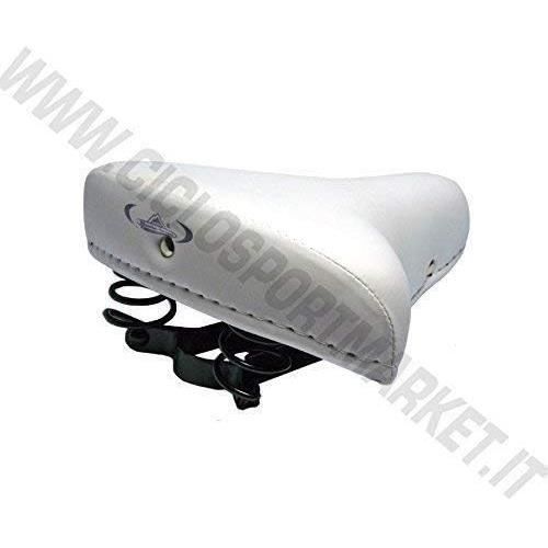 Selle Gallet à Ressorts Pour Vélo Route/tourisme, Cuir Marron, Années 70