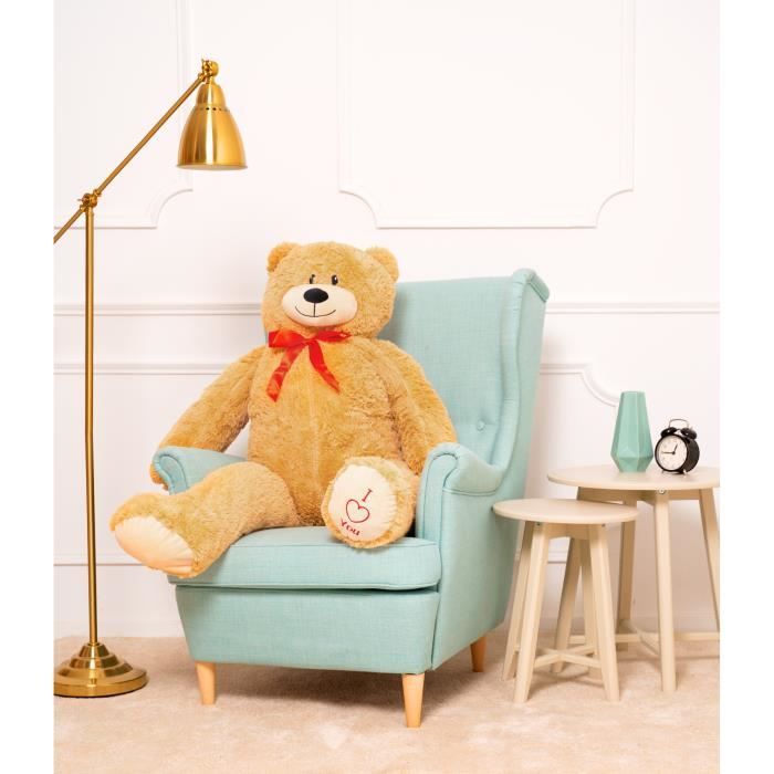 Peluche Géante Nounours - 130 cm - Banabear