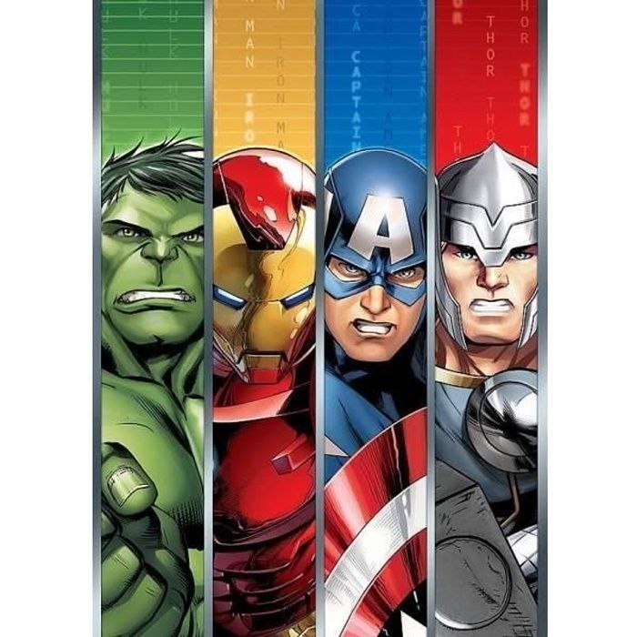 plaid Les Avengers