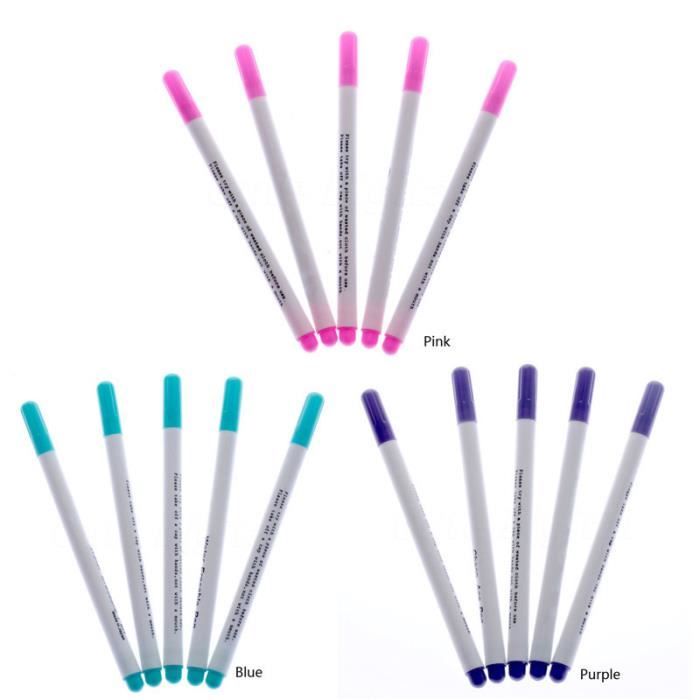 4 Pieces Marqueurs Mailles Soluble Point De Croix Eau Effacable Stylos Oeillet Tissu D Encre Marqueur Marqueurs Broderies Outil Achat Vente Marqueur 4 Pieces Marqueurs Mailles Sol Cdiscount