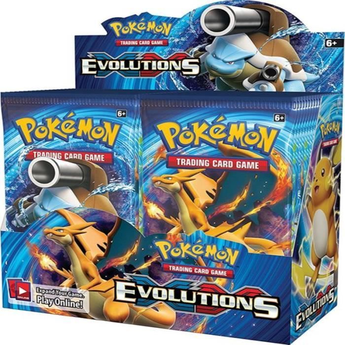 Carte de jeu Pokémon Booster 324 pièces Evolution Pokémon Carte de jeu Pokémon Pokémon Pokémon