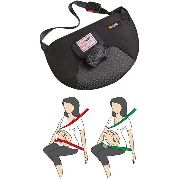 BeSafe - Ceinture de sécurité grossesse noir