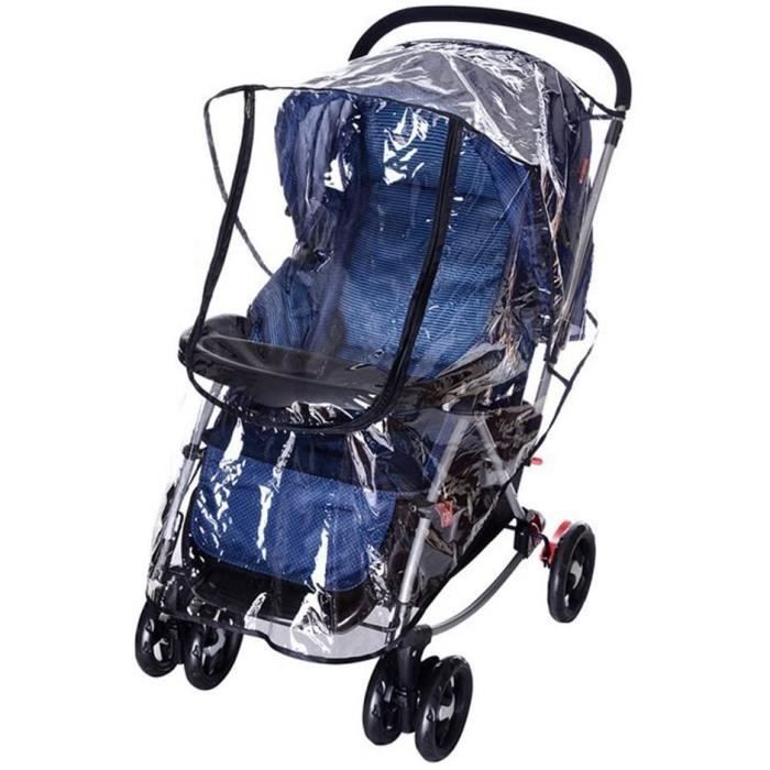 Habillage pluie Universel pour Poussette Couverture Protection