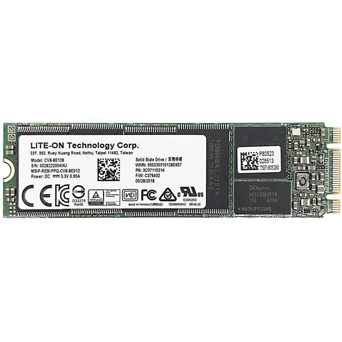 Disque SSD Sata M.2 Cv8-8E128- 128 Go-[1595]