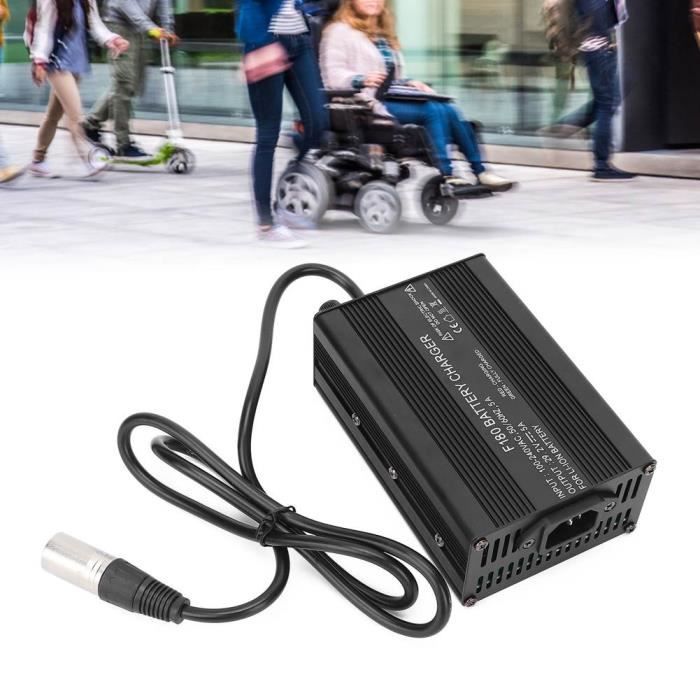 Chargeur de Fauteuil Roulant électrique, Cordon d'alimentation Universel  Portable à Charge Rapide Câble de Charge USB en Alliage de Zinc Durable  pour 2 Fauteuils Roulants électriques : : Hygiène et Santé