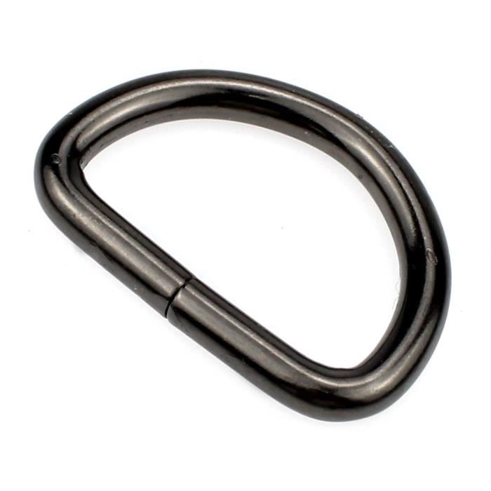 4 Anneaux De Sac à Main Vissables - 45mm - Boucles Alliage Argenté - Uxcell