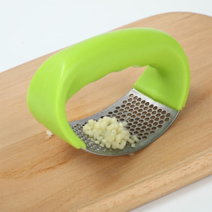 Yolococa Presse-Purée En Acier Inoxydable Avec Manche Silicone - Broyeur Fruits Et Légumes Parfait Pour Cuisine