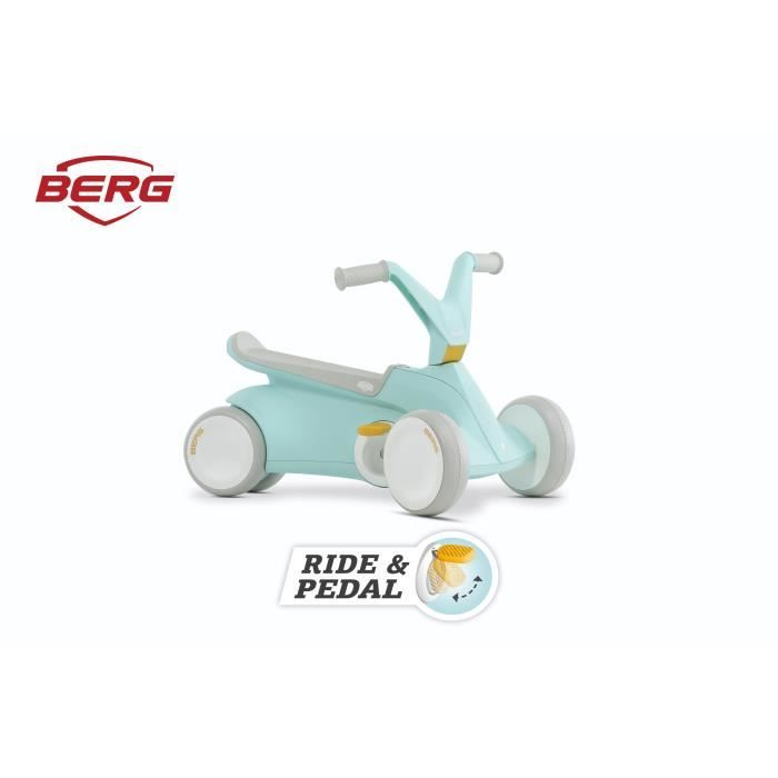 Kart à pédales pour enfants BERG GO² Mint - Mixte - 10-30 mois - Poids 2kg
