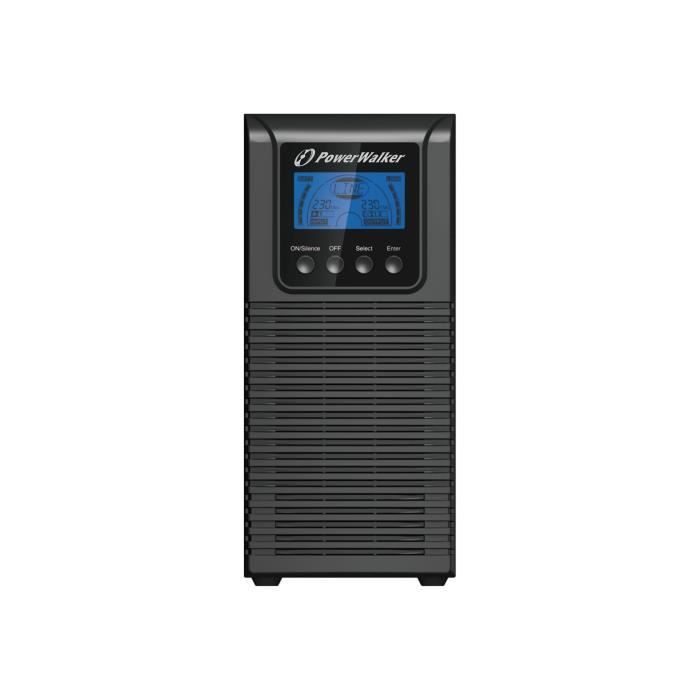 PowerWalker VFI 1000 TGS Onduleur CA 176 300 V 900 Watt 1000 VA pas de batterie RS-232 USB connecteurs de sortie : 3