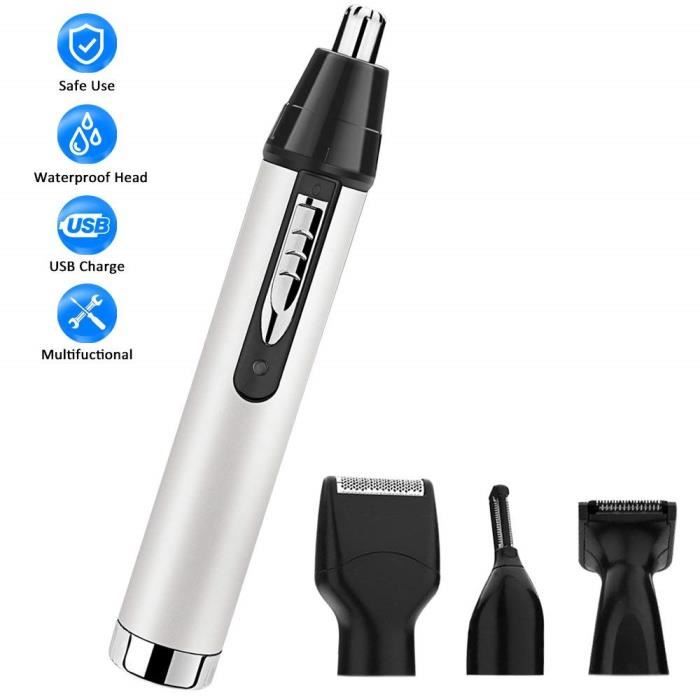 Tondeuse nez rechargeable