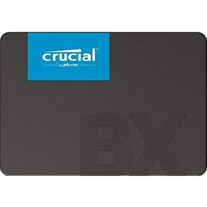 Top achat Disque SSD Crucial CT240BX500SSD1 SSD interne - BX500 240Go - 2,5" pas cher Top achat Disque SSD Crucial CT240BX500SSD1 SSD interne - BX500 240Go - 2,5" pas cher