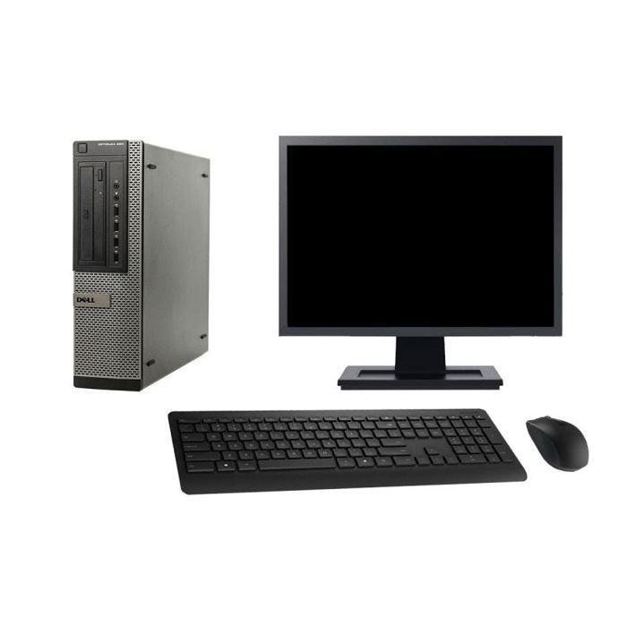 PC DELL OptiPlex 990 DT Ecran 27 Intel G630 RAM 32Go SSD 960Go Windows 10 Wifi