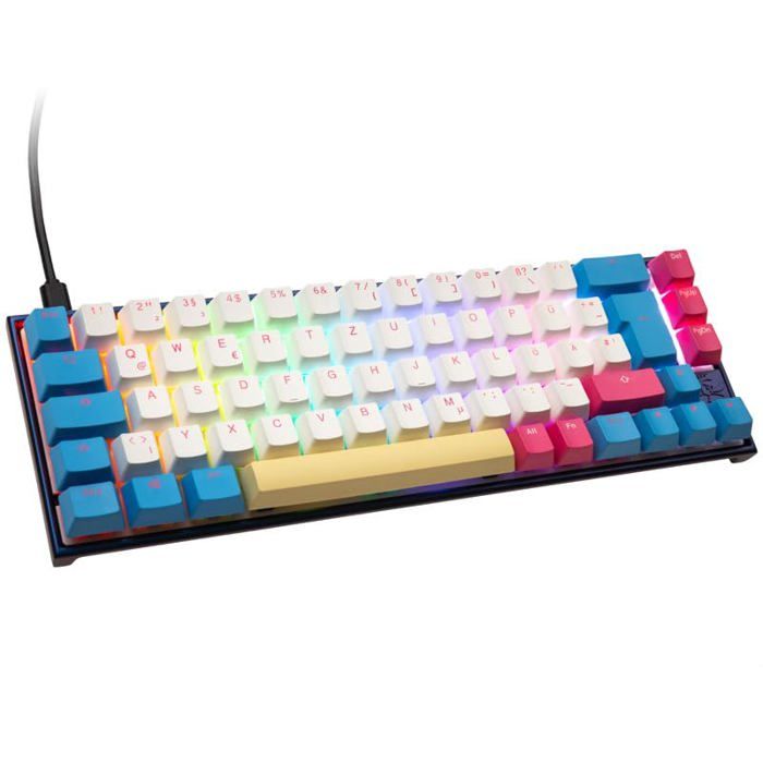 Clavier mécanique - DUCKY - Mecha SF Limited Dawn Edition - Sans fil - RGB LED - Switches RGB de qualité supérieure