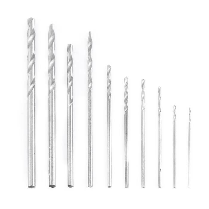Foret Hélicoïdal Extra Long - CIKONIELF - 8x200mm - HSS - Haute Dureté - Perçage Efficace