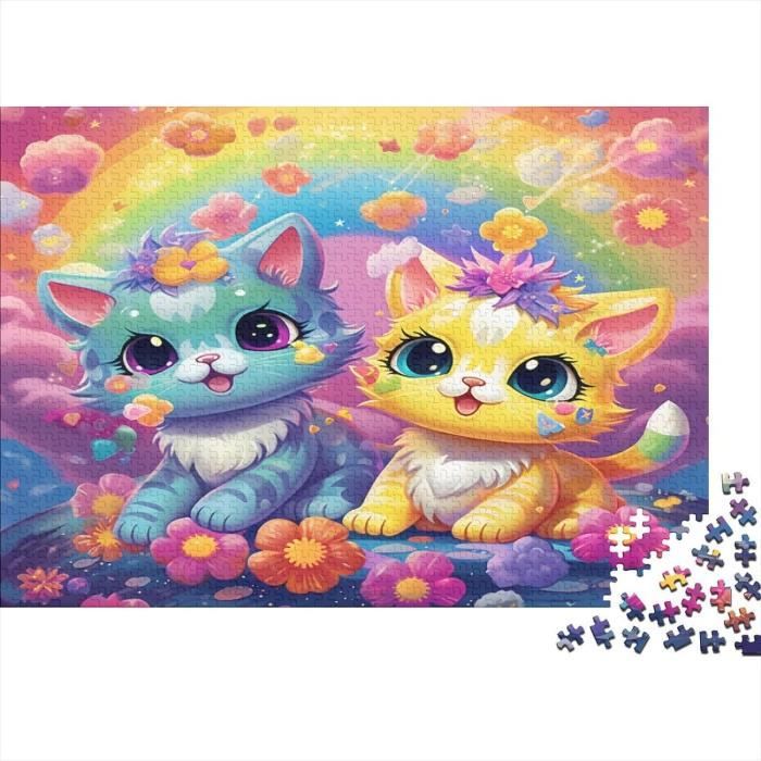 Chaton Animaux Color s Puzzle En Bois De 1000 Pi ces Pour Adultes Pour Chaton Animaux Color s Puzzle En Bois De 1000 Pi ces Pour Adultes Pour