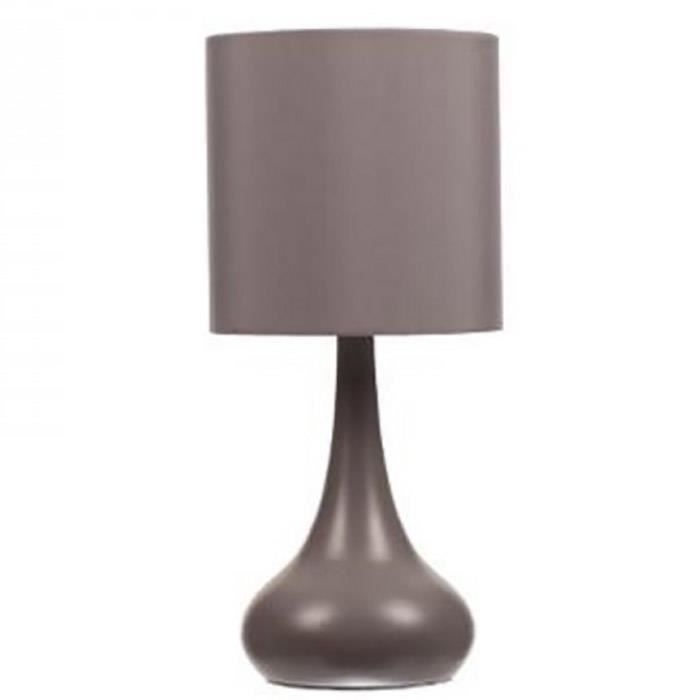 Lampe Sensitive Touch Tactile Design Gris Lampe De Chevet