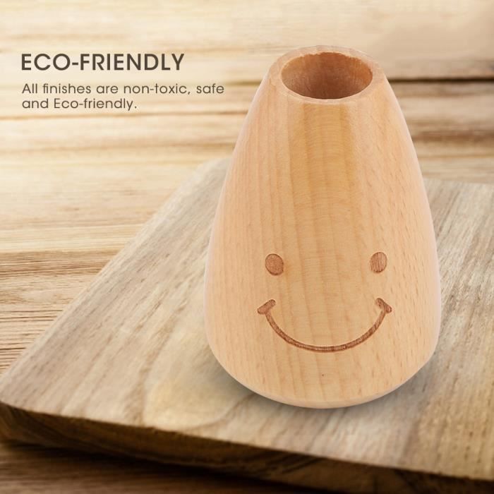 2 Seaux à Cure-dents En Bois Melairo – Mini Boîte De Rangement Faite à La Main, 1,7x8,5 Cm