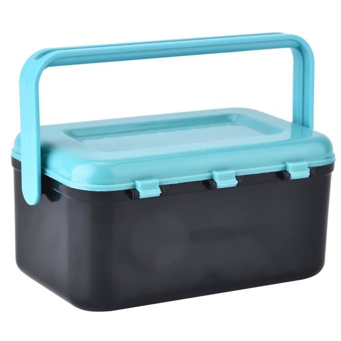 Boîte Isotherme Pour Appâts De Pêche - Récipient étanche Et Isolant 14x10x8 Cm - Pour Vers Vivants, Garde L'appât Frais