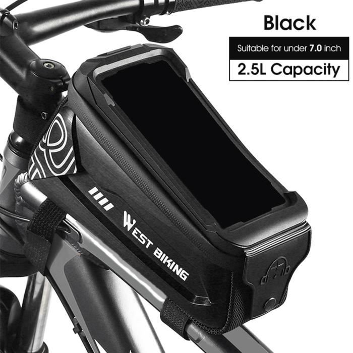 Sacoche de cadre de vélo | cadre de sacoche | sac de tube supérieur | Sac pour tube