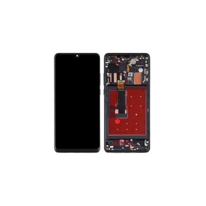 Ecran LCD et Vitre tactile Oled Noir Avec Châssis Pour Huawei P30 Pro VOG-L29 VOG-L09 VOG-L04