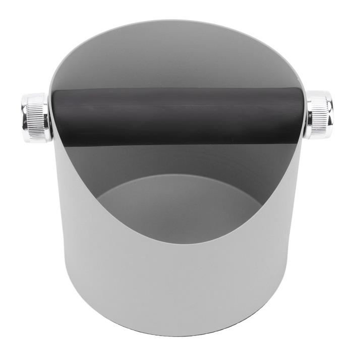 Boîte à Marc De Café Knock Box Marc De Café MORAINJAY - Boîte à Café Avec Barre Frappe Amovible - Rouge - Pour Maison/Bureau Vide-doseur Machine Café