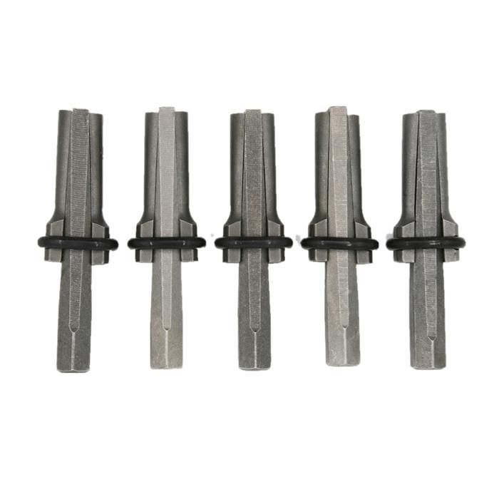 Lot De 10 Cales En Acier Pour Fendre Pierre Et Béton - Diamètre 16 Mm, Longueur 105 Mm - Idéal Granit, Roche - 1