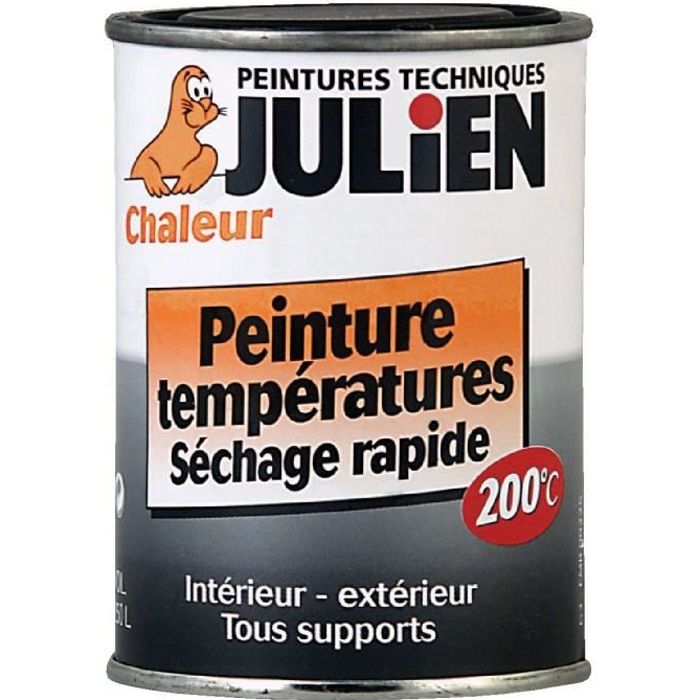 Peinture Temperatures Julien Blanc Brillant Achat Vente Peinture Vernis Peinture Temperatures Julien Blanc Brillant Cdiscount