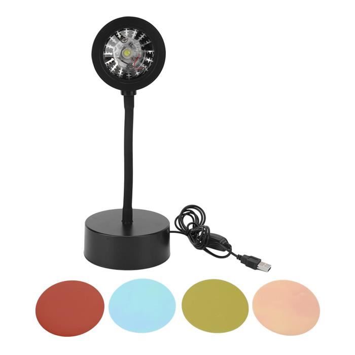Lampe Projecteur Portable WOANWAY - Effet Coucher De Soleil - Rotation 360°