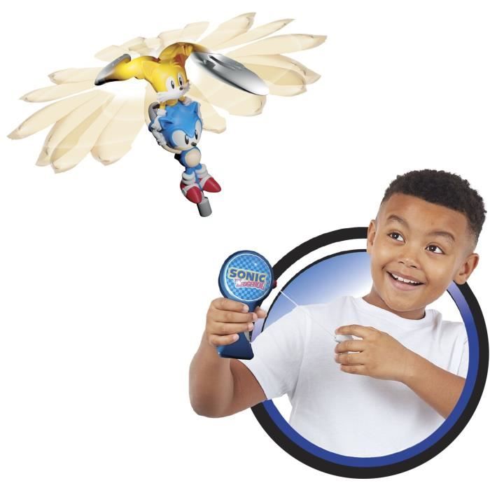 Figurine FLYING HEROES Sonic - Jouet volant sans piles pour enfant de 4 ans et plus