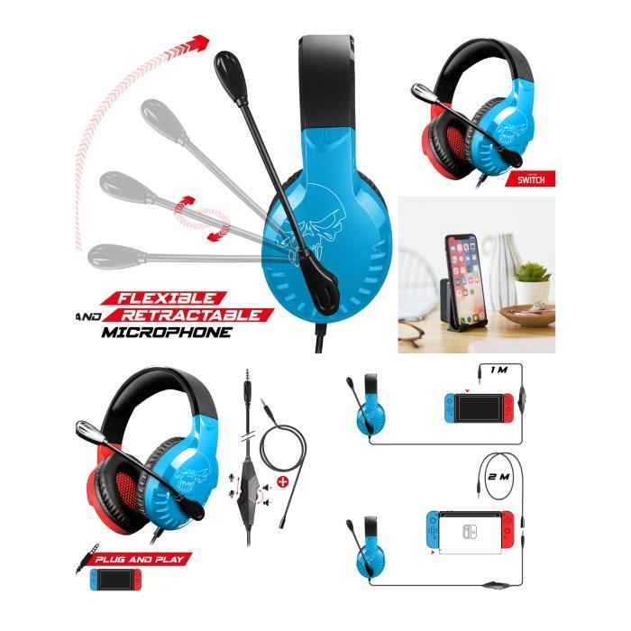 Auriculares Con Micrófono Spirit Of Gamer Xpert-H500 Black