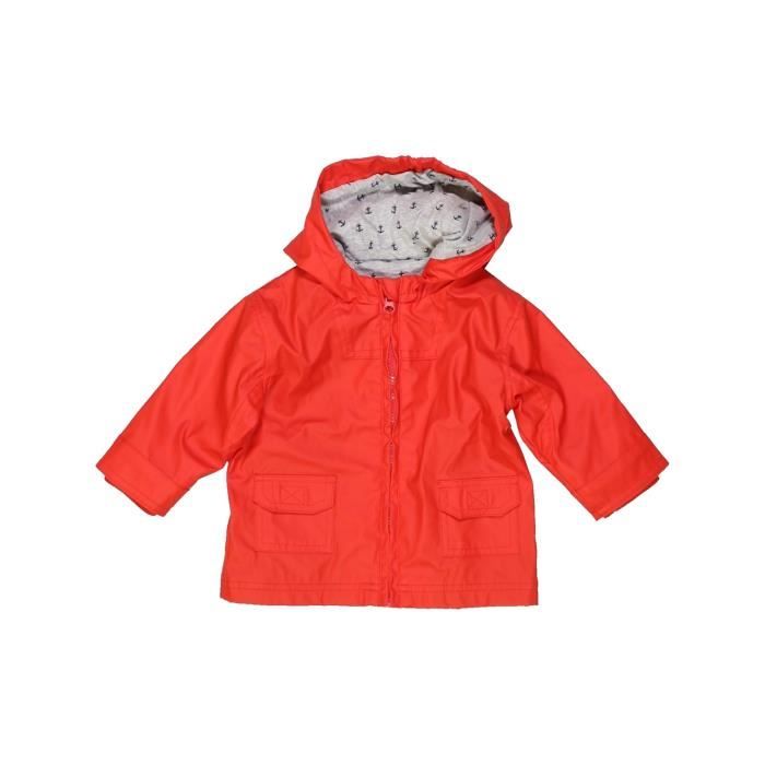 Parka Bebe Garcon Bout Chou 9 Mois Orange Ete Orange Cdiscount Pret A Porter