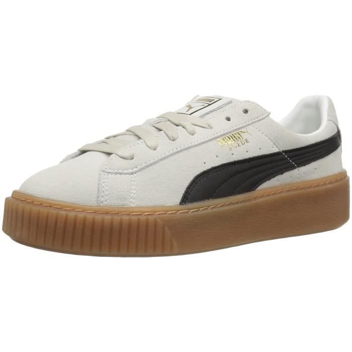 basket puma suede plateforme