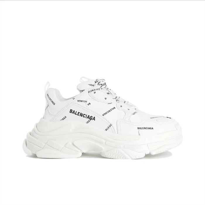 Baskets AUTREMENT Blanc Mixte Plat Lacets Adulte