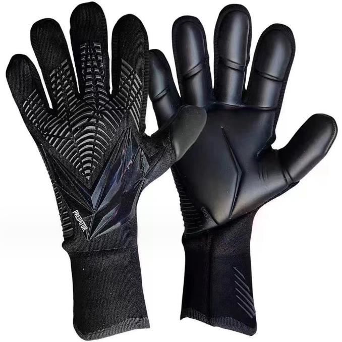 Gants De Gardien De But Gants De Football pour Enfants Gants De Football pour Garcons Filles Et Gardiens De But Juniors noir