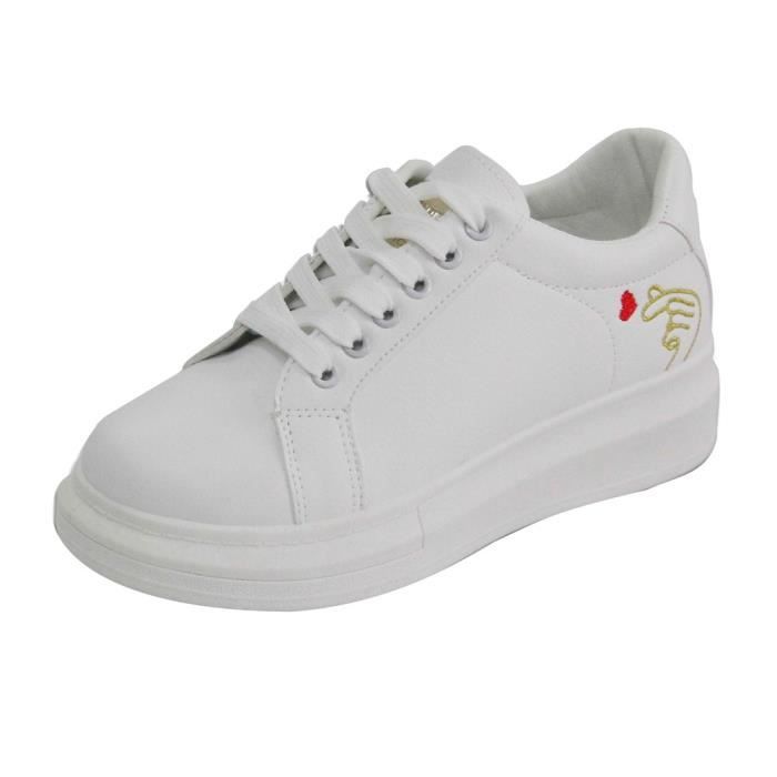 Lcybem Baskets Femme Respirantes Légères Chaussures Mode Dentelle Sneakers Casual - Confortables Et Stylées Pour Quotidien