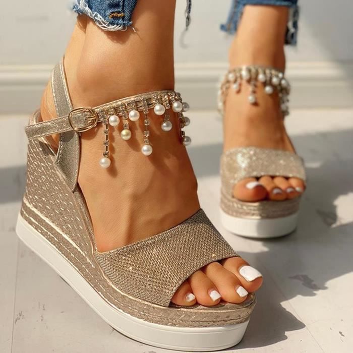 Chaussures compensées pour femme hotsell