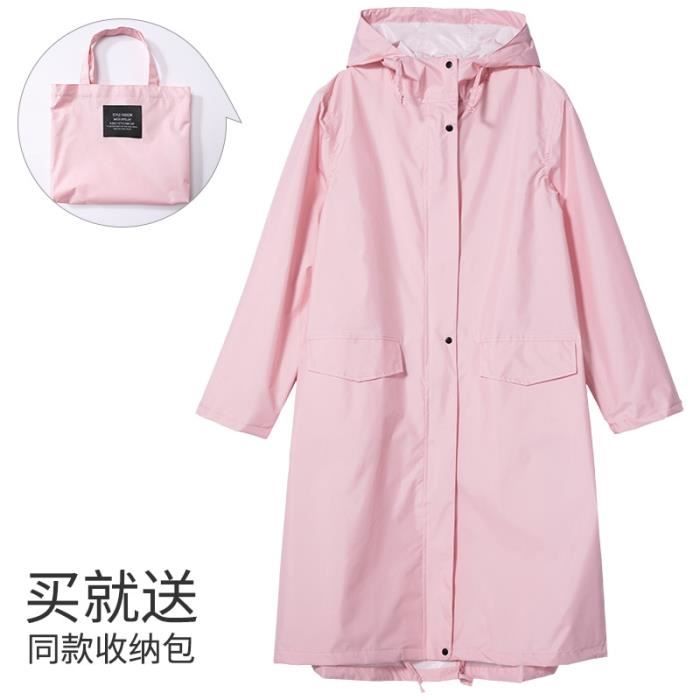 Veste Longue Imperméable TRESPASS Femme Avec Capuche - Neuf Avec Étiquettes