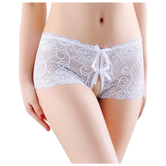 Femme en culotte transparente sales