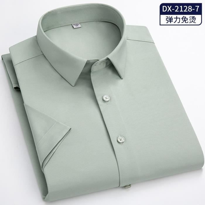 Chemise Tropicale Rohan Homme – Manches Courtes, Rouge, Protection UV, Taille M