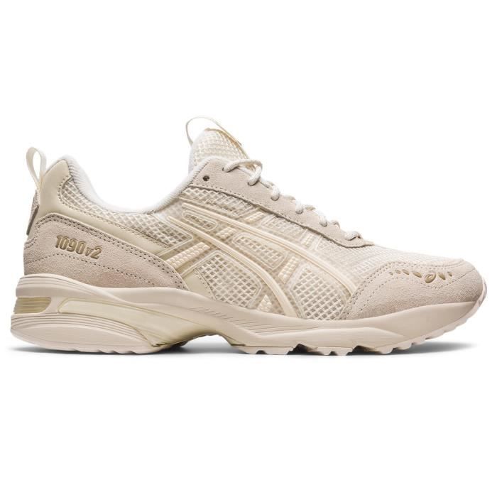 Sneakers Running Femme Asics GEL 1090 V2 Beige Route