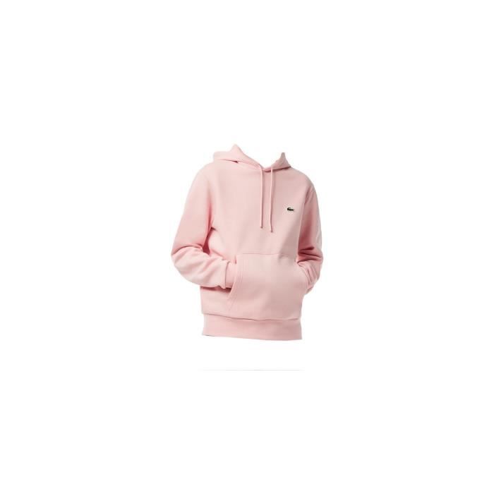 Sweat capuche Lacoste Rose Cdiscount Pr t Porter
