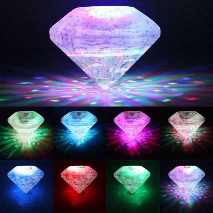 Lumières LED submersibles ampe de spa sous-marine Lumières Paysage Coloré Décoratives Éclairage LED Étanche lampes RGB submersibles
