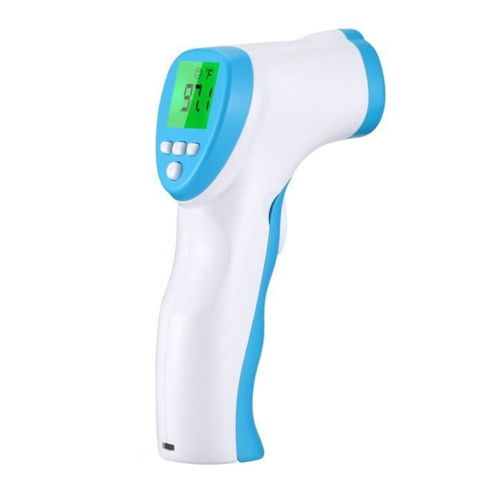 Berrcom Thermomètre Frontal Sans Contact 3 En 1 - Thermomètre Bébé Et Adulte Avec Alarme Fièvre