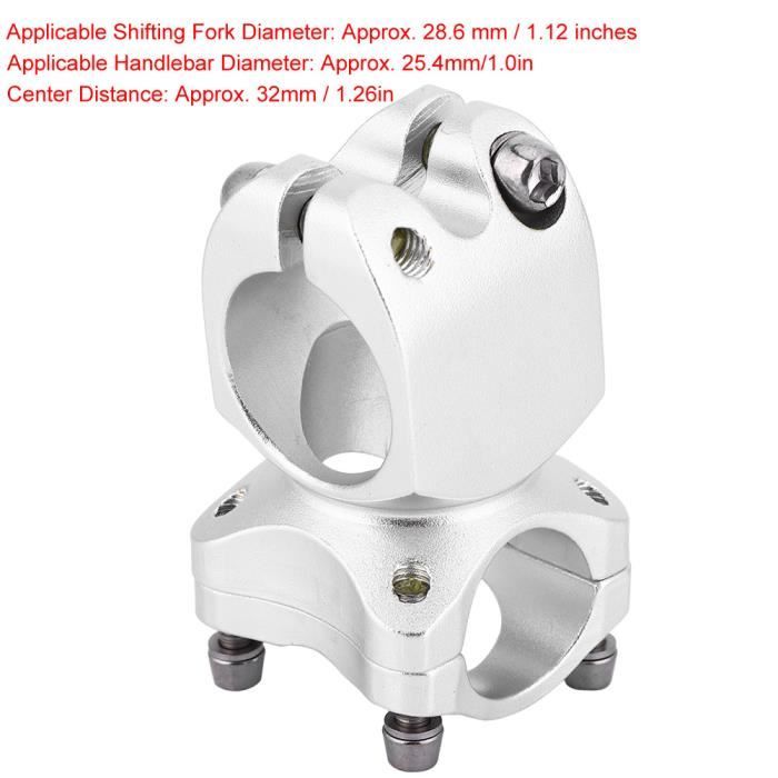 Extension De Guidon De Vélo En Alliage D'aluminium - Double