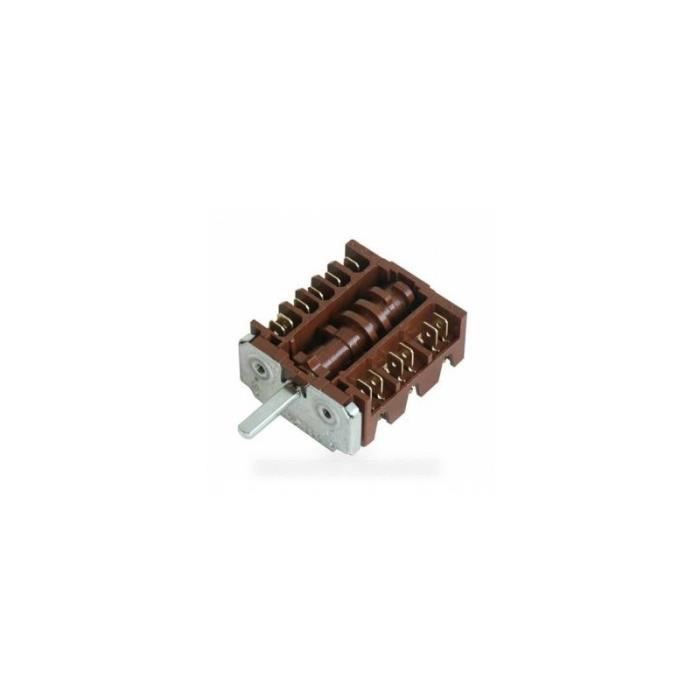 Commutateur plaque EGO 7 positions pour cuisinière SCHOLTES ELECTROLUX ARTHUR MARTIN 434509