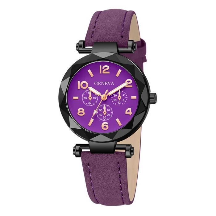 Montre Femme Fantaisie Analogique Quartz Pas Cher Montre Bracelet