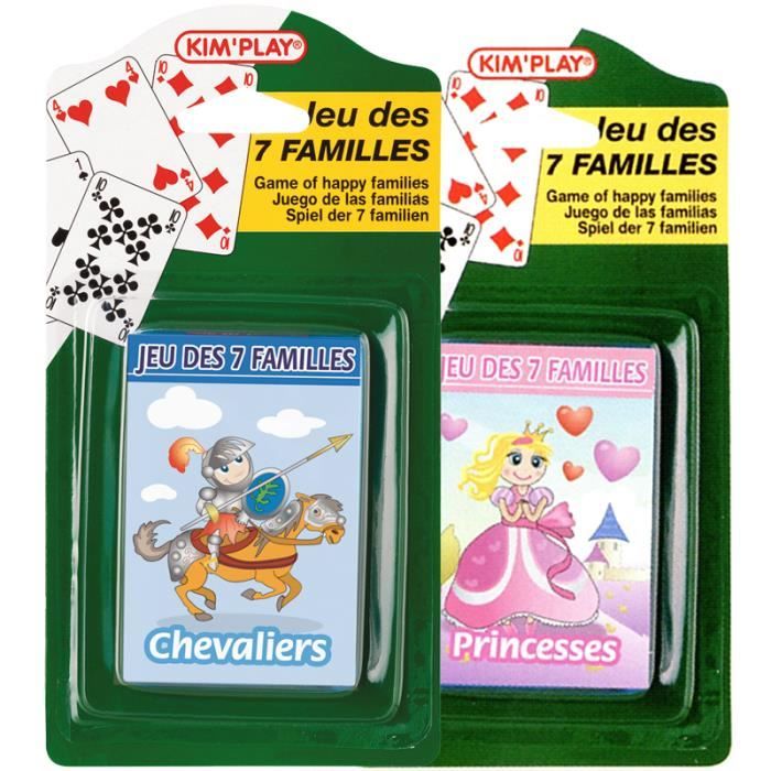 Jeu De 7 Familles Assortis Chevalier Princesse Achat Vente Cartes De Jeu Cdiscount Jeu De 7 Familles Assortis Chevalier Princesse Achat Vente Cartes De Jeu Cdiscount